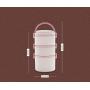 Kitchen Food Storage Jar Airtight Food Storage Lunch Box，Wheat Straw Plastic Lunch Box Microwave Fresh-Keeping Lunch Box Japanese Student Separation Seal Adult Lunch Box（Microwave Oven Not Available