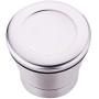 JUSTDOLIFE Pepper Mill Set Fashion Pepper Grinder Tall Glass Body Premium Stainless Steel Salt Mill 2 Pcs