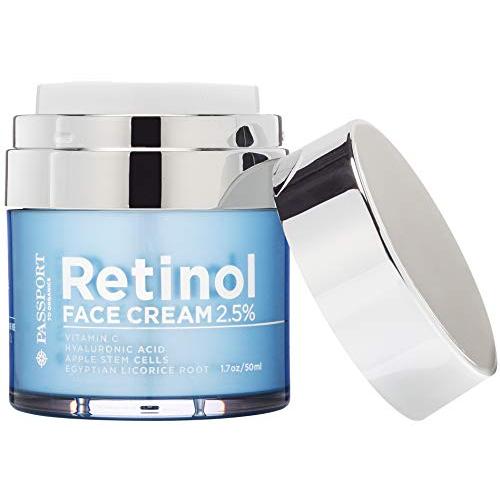 Passport to Organics Retinol 2.5% High Potency Anti-Aging Cream, 1.7oz
