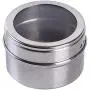 Boîtes décoratives DSWSSH pour bijoux, support magnétique pour épices en acier inoxydable, pot pour herbes, boîte pour rangement de cookware, compartiment visible pour épices, burette. Boîtes décoratives DSWSSH pour bijoux, support magnétique pour épices en acier inoxydable, pot pour herbes, boîte pour rangement de cookware, compartiment visible pour épices, burette.