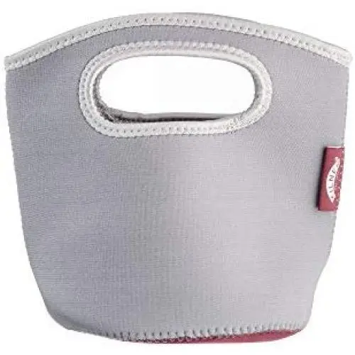 Kilner 0025.882 Make and Take Small Carry Bag for 0.5 Litre Clip Top Jars, Neoprene, Grey, 2.5 x 21 x 18 cm