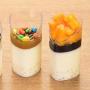 Amosfun 10PCS Mini Dessert Cups Slanted Dessert Cup for Jelly Mousse Tiramisu (80ml)