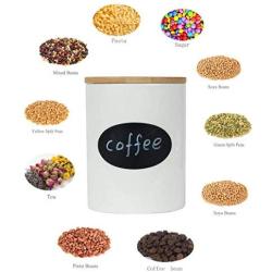 Food Storage Tank Ceramic Kitchen Food Jar For Storing Coffee Sugar, Tea Spices, Kitchen Supplies, Spice Containers