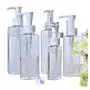 2 Pcs 150ML 5OZ Empty Refillable Transparent Flat Pump Emulsion Bottle Cleansing Oil Lotion Sub Packing Container Toiletries Makeup Dispenser Vial for Travel Jar Pot 2 Pcs 150ML 5OZ Empty Refillable Transparent Flat Pump Emulsion Bottle Cleansing Oil Lotion Sub Packing Container Toiletries Makeup Dispenser Vial for Travel Jar Pot