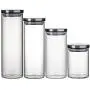 Glass Sealed Jars, Kitchen Household Grain Storage Tanks, Storage Spices/Pasta/Oatmeal/Flower Tea