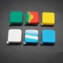 | Storage Bottles & Jars | 6pcslot colorful silicone siamese square box 9ml no stick for wax dab oil FDA approved silicone jar | by HUDITOOLS | 1 PCs