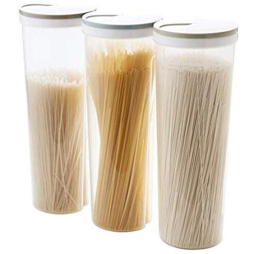 Kitchen multi-grain storage tank/plastic food storage box/noodles snacks fresh-keeping sealed cans 3 sets