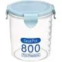 Buckle Sealed Food Container Transparent Cereal Round Storage Jar Holders Kitchen Clear Seasoning Containers New,No.2 Buckle Sealed Food Container Transparent Cereal Round Storage Jar Holders Kitchen Clear Seasoning Containers New,No.2