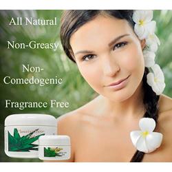 Hawaiian Moon Aloe Cream - 9 Oz Skin Care Jar and .75 Oz Travel Size Jar