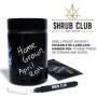 Shrub Club - Smell Proof Jar Set, Black Glass with UV Protection, Half Oz (250ml) with Odor-Proof Bag and Bovida Humidity Pack - Airtight Jars for Fresh Stash (The Dragon Fly) Shrub Club - Smell Proof Jar Set, Black Glass with UV Protection, Half Oz (250ml) with Odor-Proof Bag and Bovida Humidity Pack - Airtight Jars for Fresh Stash (The Dragon Fly)