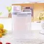 Dicht verschlossene Behälter für Küche, Plastiktanks, Reisbehälter, Lebensmittel- und Snack-Schubladen, Sets zur Lebensmittel- und Organisationslösung