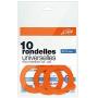 10pk Le Parfait Jar Original Replacement Gaskets 70mm for 125 and 200g Jars