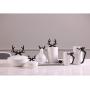 KITCHEN TEA COFFEE SUGAR STEEL CERAMIC JAR CANISTER STORAGE TINS WITH LID