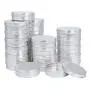 PH PandaHall 24Pack 80ml 2.7oz Silver Round Tin Containers Aluminum Metal Cosmetic Case Jar Storage Travel Can For Lip Balm Nail Art Tea Powder Cream Candles PH PandaHall 24Pack 80ml 2.7oz Silver Round Tin Containers Aluminum Metal Cosmetic Case Jar Storage Travel Can For Lip Balm Nail Art Tea Powder Cream Candles