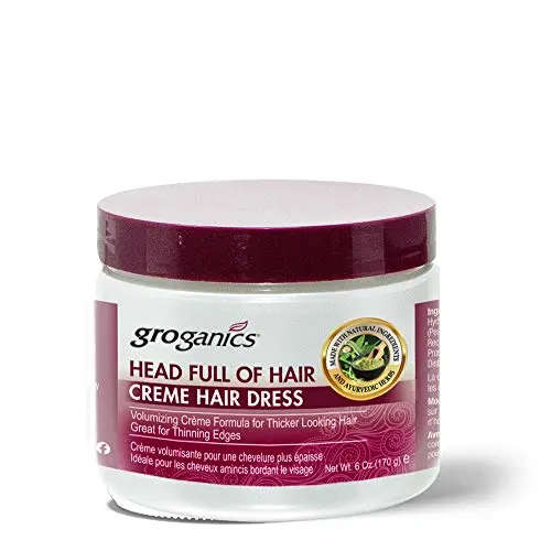 Groganics Head Full of Hair Creme Hair Dress 6 oz Groganics Head Full of Hair Creme Hair Dress 6 oz