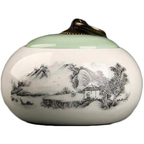 Japanese-style Storage Jars Tea Coffee Ceramics Cans -A3