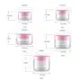 VASANA 24PCS 20g/0.68oz Empty Refill Clear Plastic Sample Cosmetic Jar Pots Eyshadow Packing Storage Container With Pink Screw Lid for Travel Make Up Cream Lotion Nails Powder Gems Beads Jewelry VASANA 24PCS 20g/0.68oz Empty Refill Clear Plastic Sample Cosmetic Jar Pots Eyshadow Packing Storage Container With Pink Screw Lid for Travel Make Up Cream Lotion Nails Powder Gems Beads Jewelry