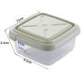 Sealed Grain Storage Container Food Nut Milk Powder Tea Portable Kitchen Refrigerator Transparent Plastic Storage Box Food Dispensers