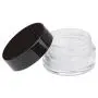 50 Behälter – Beauticom Hochwertige 5 g/5 ml BPA-freier Klarer Acryl 100% Dichtungsloser Kunststoff Behälter mit Schwarzdeckel für Kosmetik, Lippenbalsam, Perlen, Cremes, Lotionen, Flüssigkeiten, Proben, Reisebedarf
