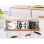 Mini Spice Jars Creative seasoning jar Japanese seasoning jar ceramic home kitchen seasoning box