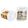Boîte de Rangement en Verre 4 Tailles avec Couvercle Hermétique pour Thé, Aliments, Pots, Bouteilles, Épices, Couvercles à Vide, Boîte à Miel Boîte de Rangement en Verre 4 Tailles avec Couvercle Hermétique pour Thé, Aliments, Pots, Bouteilles, Épices, Couvercles à Vide, Boîte à Miel