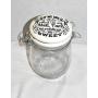 25 Home Decor New 25oz IF WE are What WE EAT IM Awfully Sweet Air Tight Ceramic Hinged Lid & Glass Canister Storage Jar