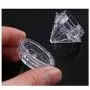 Contenants Vides en Forme de Diamant 5g – 30 Pièces – RONRONS – Parfait pour Cosmétiques, Voyage, Décoration.