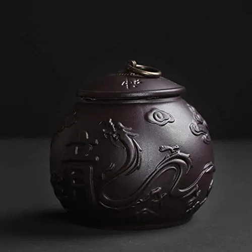Pot en porcelaine artisanale ETERLY, conserveur de thé, bocaux de rangement pour thé, épices, bonbons, café, biscuits - 2 pcs - B (12x12cm (5x5pouces)) (Couleur : A, Taille : 12x12cm (5x5pouces)) Pot en porcelaine artisanale ETERLY, conserveur de thé, bocaux de rangement pour thé, épices, bonbons, café, biscuits - 2 pcs - B (12x12cm (5x5pouces)) (Couleur : A, Taille : 12x12cm (5x5pouces))