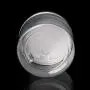 Pukido 150ml Klarer Rundes PET-Behälter mit Aluminium Schraubdeckel Lebensmittelbehälter Versiegelt