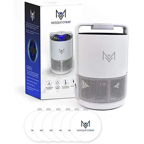 MosquitoTrap Indoor Insect Trap-no zap Kills Tiny Flying Bugs- Mosquitos, gnats, Fruit Flies, noseeums, Small Moths-LED UV- Light Sensor-Non-Toxic-Baby Safe-6 Free Sticky Glue Boards - Gray Gentility MosquitoTrap Indoor Insect Trap-no zap Kills Tiny Flying Bugs- Mosquitos, gnats, Fruit Flies, noseeums, Small Moths-LED UV- Light Sensor-Non-Toxic-Baby Safe-6 Free Sticky Glue Boards - Gray Gentility
