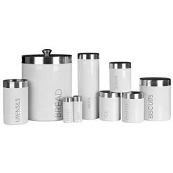 Premier Housewares Liberty Pasta Canister - White