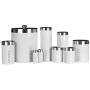 Premier Housewares Liberty Pasta Canister - White