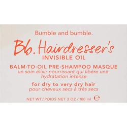 Bumble and Bumble Hairdressers Invisible Oil Balm-to-oil Pre Shampoo Masque for Unisex Masque, 3 Ounce