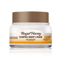 SKIN FOOD Royal Honey Essential Queens Cream 2.1 fl.oz. (62ml) - Rich Honey Nourishing & Moisturizing Facial Cream, Royal Jelly & Propolis Extract Contained