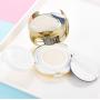 1 PCS 15ML 0.5OZ Square Empty Refillable Air Cushion Foundation Powder Puff Box with Sponge Core Puff and Mirror Cosmetic Dressing Case Portable BB CC Cream Makeup DIY Container