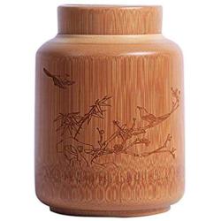 Handmade Bamboo Moisture-proof Tea Storage Box/Container Tea Jar/Tea Sealed Can/Tea Canister/Tea Caddy/Tea Tin(Bird)