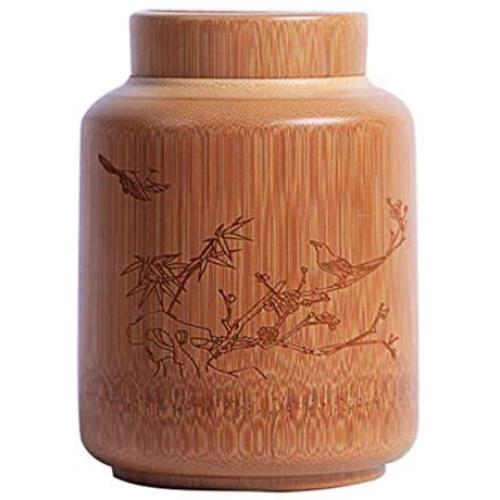Handmade Bamboo Moisture-proof Tea Storage Box/Container Tea Jar/Tea Sealed Can/Tea Canister/Tea Caddy/Tea Tin(Bird)