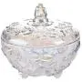 Chinashow Clear Glass Apothecary Jar with Lids Candy Jar Cookie Jar Decorative Weddings Candy Buffet 780ML A7 Chinashow Clear Glass Apothecary Jar with Lids Candy Jar Cookie Jar Decorative Weddings Candy Buffet 780ML A7