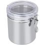 Zerone Stainless Steel Coffee Canister Food Storage Jar Tea Sugar Milk Powder Container(B 1312.5cm)