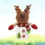 Boîte de rangement pour biscuits de Noël Amosfun avec poupées en tissu, contenants en métal pour bonbons et cadeaux de Noël pour fêtes de fin d'année. Boîte de rangement pour biscuits de Noël Amosfun avec poupées en tissu, contenants en métal pour bonbons et cadeaux de Noël pour fêtes de fin d'année.