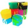 Contenants en silicone SZBS 10 pièces/lot, forme hexagonale Honeycomb, assortis, 26ml, pour stockage de résine, huile de cannabis, concentrate (10)