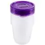 keeeper Food Box Fredo Fresh 0,35L Round 6 Pieces, Polypropylene, Purple, 9.5 x 9.5 x 9 cm keeeper Food Box Fredo Fresh 0,35L Round 6 Pieces, Polypropylene, Purple, 9.5 x 9.5 x 9 cm