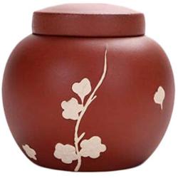 Goddness Bar Japanese Style Storage Vacuum Seal Container Tea Coffee Jars Ceramics Cans(Style 06)