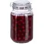Relaxdays Set of 6 Food Storage Glass Jars, 1.5 L, Transparent, Clip Lock, Airtight, Rubber Band Canisters, Standard Relaxdays Set of 6 Food Storage Glass Jars, 1.5 L, Transparent, Clip Lock, Airtight, Rubber Band Canisters, Standard