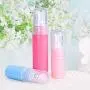 6er Set 30 ml 1 OZ Leere Macaron Farbige Plastik-Lotion-Behälter mit Pumpen, Wiederbefüllbar, Tragbar, Robust, Kosmetikbehälter, Shampoo, Duschgel, Conditioner für Reisen und den täglichen Gebrauch, Farbe zufällig