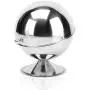 HOUSIYU Candy Jar Stainless Steel Spherical Folding Lid Storage Tank Large Capacity Rust and Moisture Proof, Suitable for Household Food Storage Containers, 16x13.5x10.5cm HOUSIYU Candy Jar Stainless Steel Spherical Folding Lid Storage Tank Large Capacity Rust and Moisture Proof, Suitable for Household Food Storage Containers, 16x13.5x10.5cm