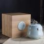 Chinese Ceramic Tea Caddy Candy Coffee Jar Canister Tea Cans,F
