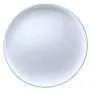 (2 Pack) 1/2 Gallon Clear Glass Jar with White Plastic Cap (2 Pack) 1/2 Gallon Clear Glass Jar with White Plastic Cap