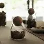 Kitchen Tea Storage Bottles Glass Candy Jars With Cork Lid Spices Sugar Coffee Container Receive Organizer Cans,500Ml