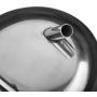 Redxiao Milk Bucket Mat & Lid, Stainless Steel Milk Bucket Lid and Gasket with Two Open Lid for Milking Machine Cow Sheep Milking Supplies